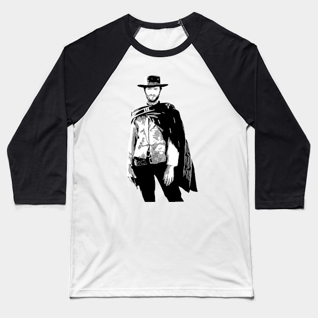 inshade art cowboy Baseball T-Shirt by Chillashop Artstudio